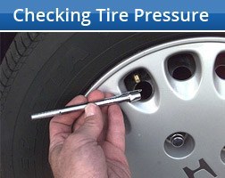 Checking Your Vehicle's Tire Pressure
